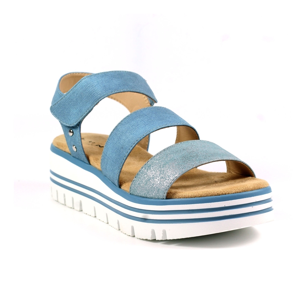 Lunar Hardy Blue Sandal | SR Shoes