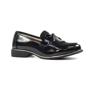 Lunar Cheska Loafer Black Shoe
