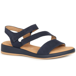 Gabor Oporto Blue Nubuck Womens Sandals