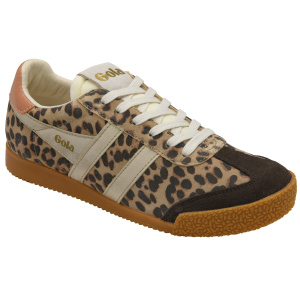 Gola Classics Women’s Elan Safari Trainers Leopard/Mocha/Gold/Terracotta